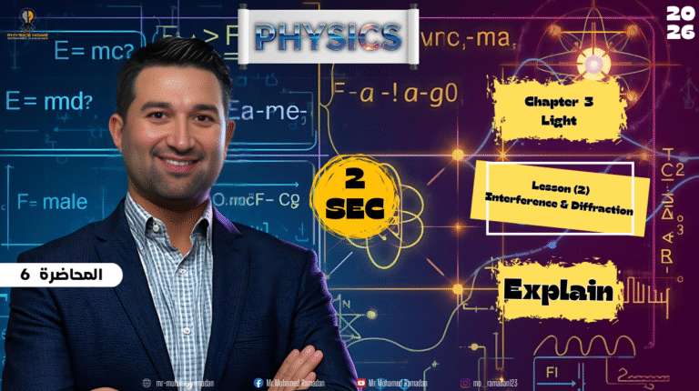 المحاضره السادسه الصف الثانى الثانوى